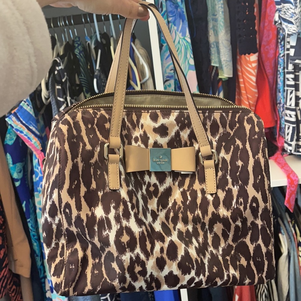 Kate Spade Leopard Tote